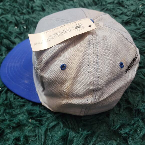 Vintage 1995 Coors Light Racing “The Silver Bullet” Blue Snapback Hat USA NOS - Picture 5 of 9